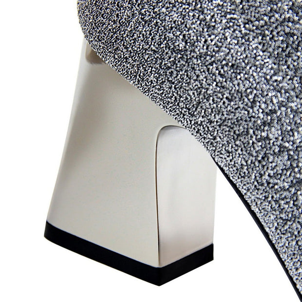 Hlakaja - Bottes Courtes à Sequins