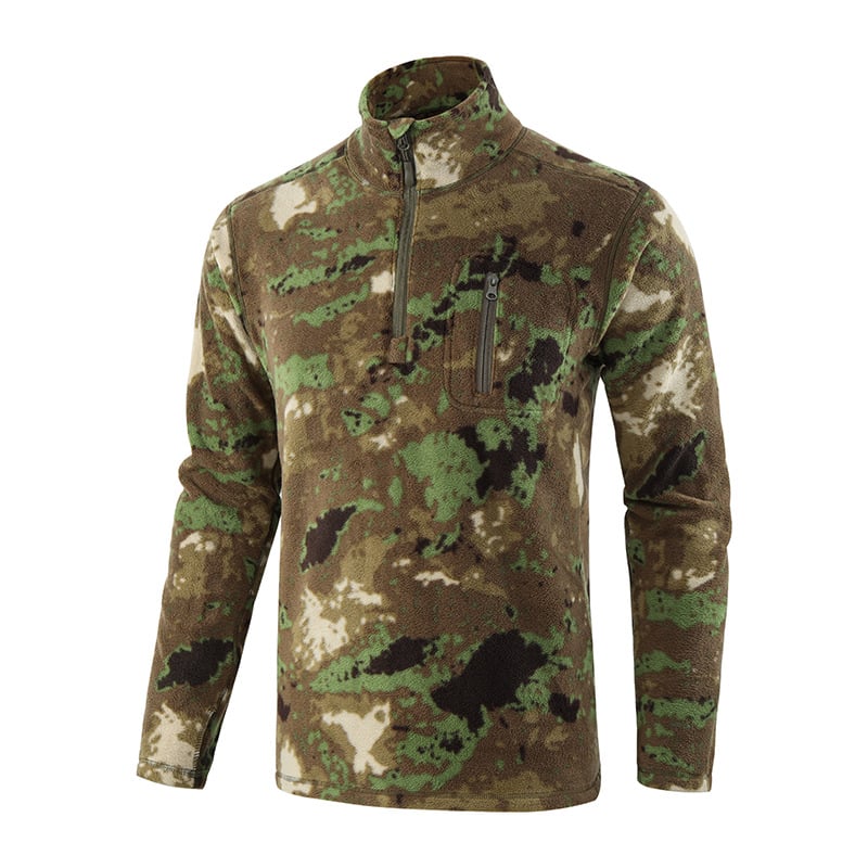 Herren-Trainingssweatshirt aus Thermofleece - Kravem