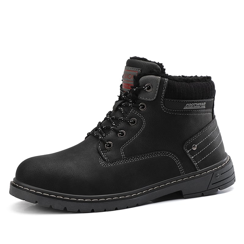 Herren-Winterstiefel mit Thermofutter und robuster Sohle - Karsen