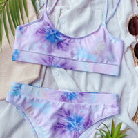 Maillot de bain mode femme Split Print Bikini