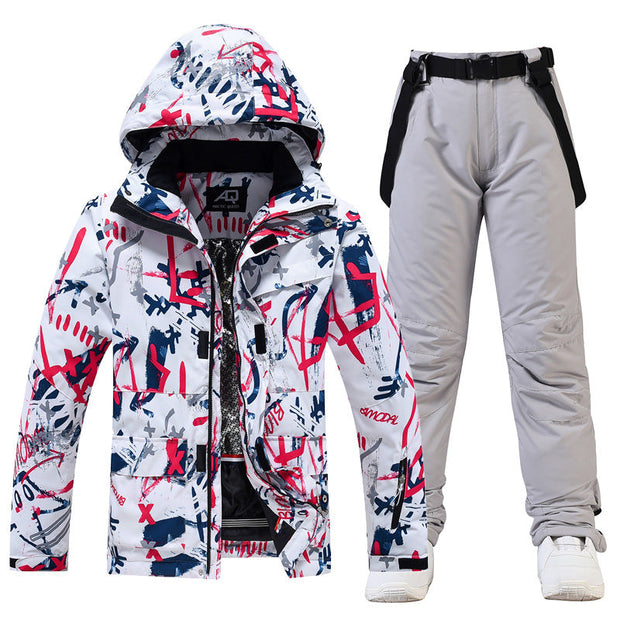 Combinaison de ski unisexe imperméable et coupe-vent - Nivor