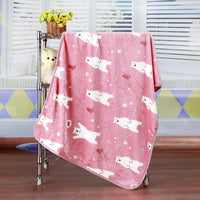 Couverture en polaire pour animaux de compagnie