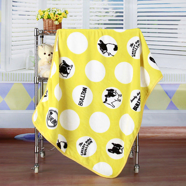 Couverture en polaire pour animaux de compagnie