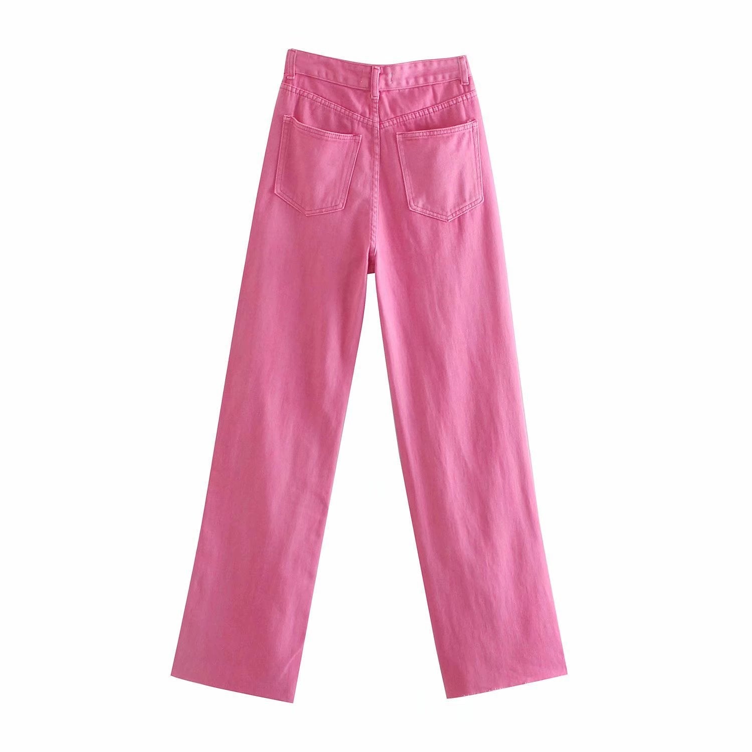 Damenjeans mit geradem Bein und hoher Taille - Neriva