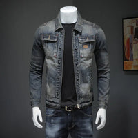 Legere Herren-Jeansjacke für den Frühling - Roberto