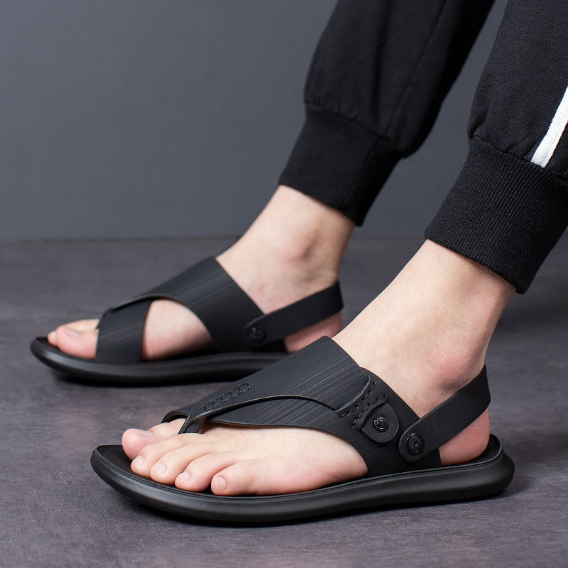 Ergonomische Herren-Sandalen aus Synthetik ineinandergreifend - Dario