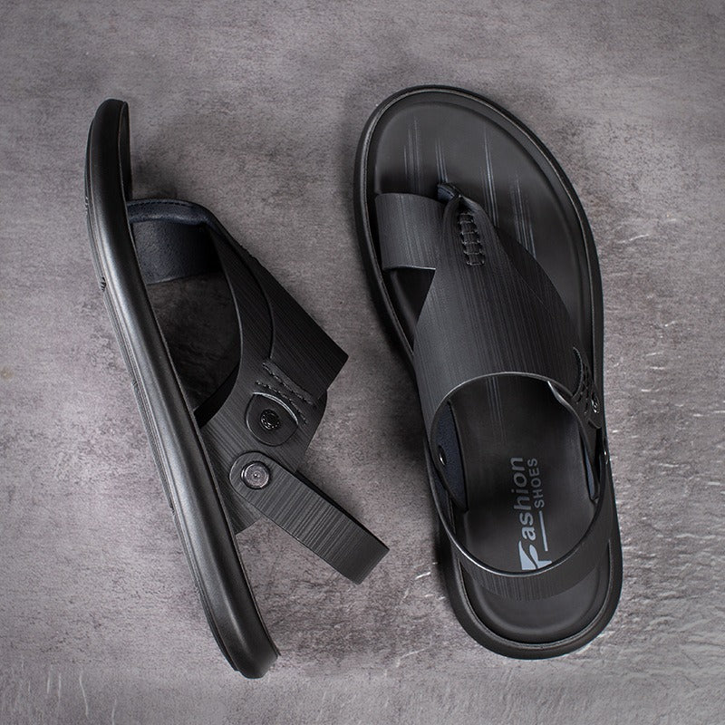 Ergonomische Herren-Sandalen aus Synthetik ineinandergreifend - Dario