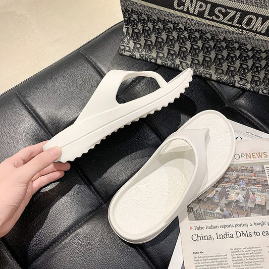 Neves - Tongs Sandales Plates pour Femmes