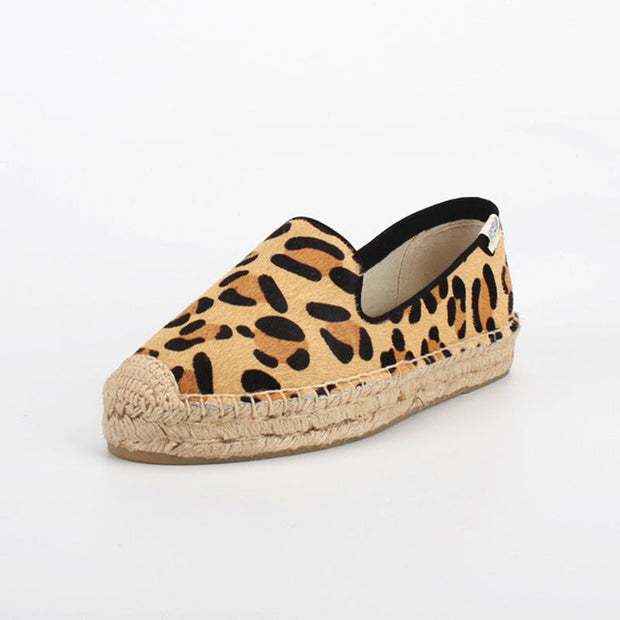 Sanna - Chaussures confortables en cuir à talon plat pour femmes