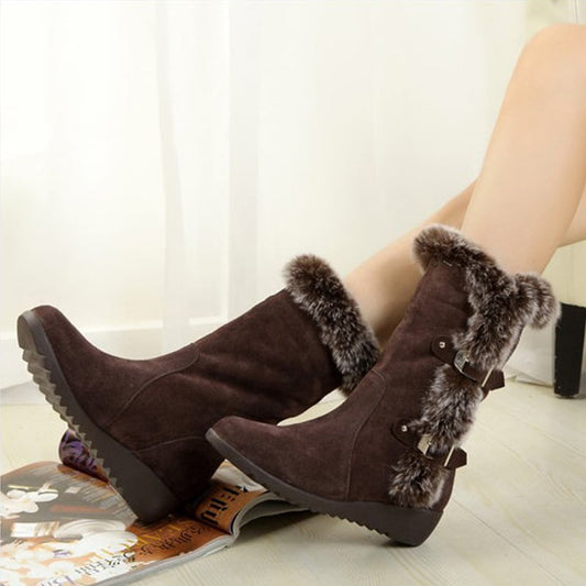 Damen-Winterstiefel mit Futter - Marlene