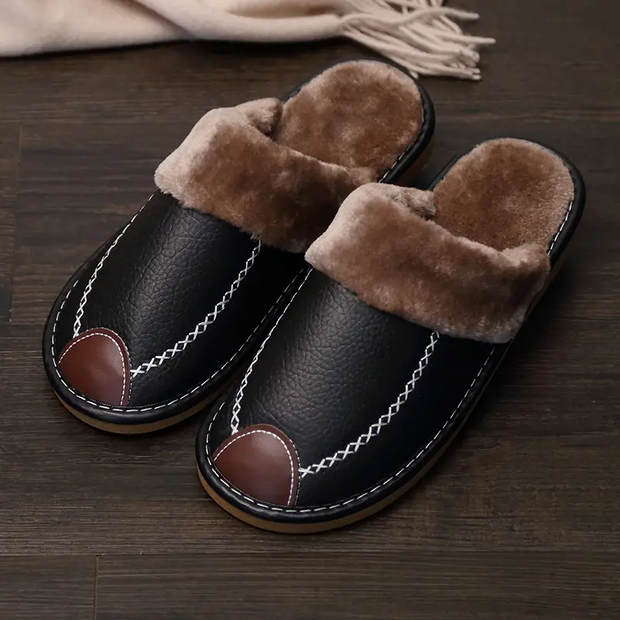 Pierre-Côte Pantoufles Sherpa Borde
