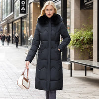 Fayette - Manteau Long d'Hiver Slim