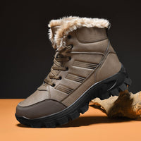 Herren-Bergschuhe mit Fleece-Futter - Draeven