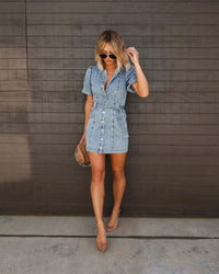 Paige - Robe en jean à la mode pour femmes
