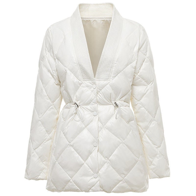 Steppjacke für Damen mit Taillenverstellung - Elvira