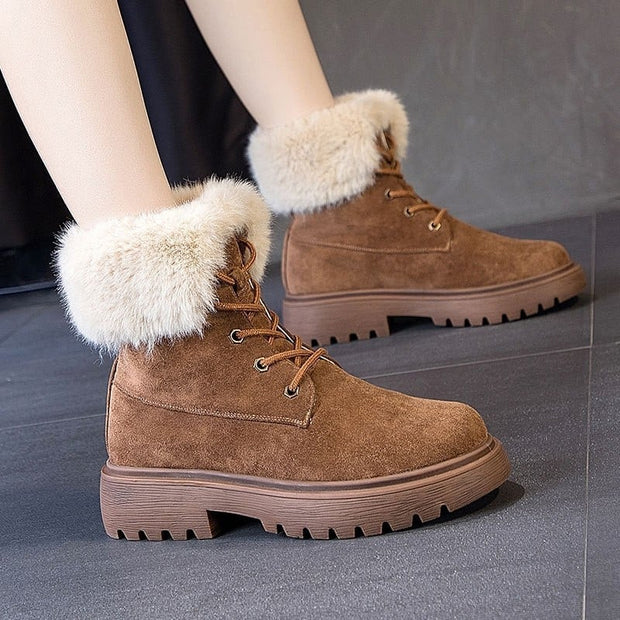 Damen-Thermostiefel mit Soft-Touch-Effekt - Vaelinne