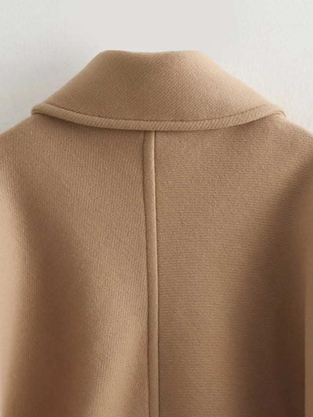 Scarlett - Manteau vintage avec col à la mode
