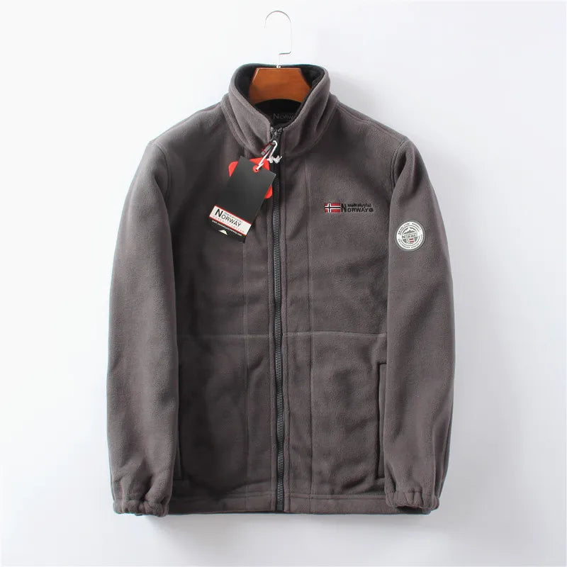Warme Herrenjacke mit Fleece-Effekt - Eirik