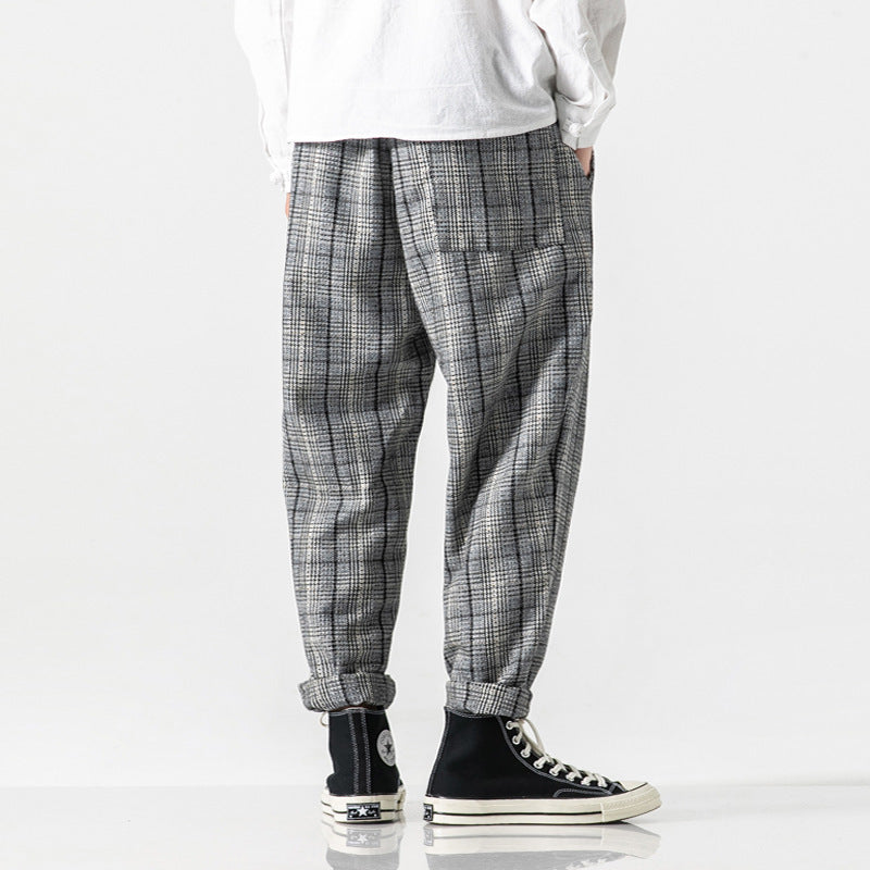 Herrenhose mit Druck - Mau