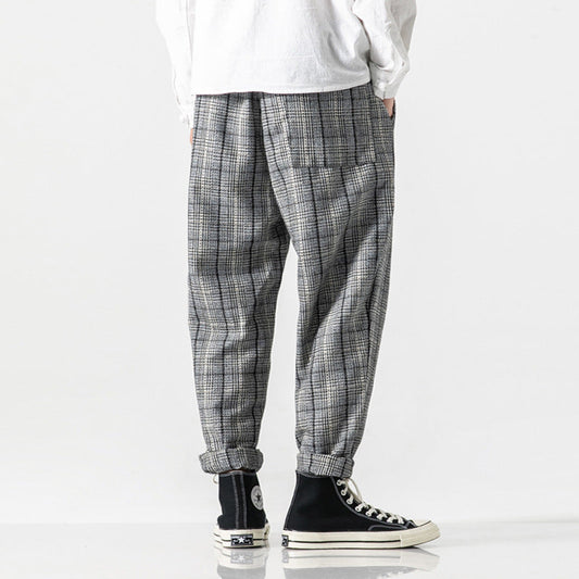 Herrenhose mit Druck - Mau