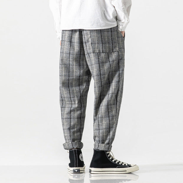 Herrenhose mit Druck - Mau