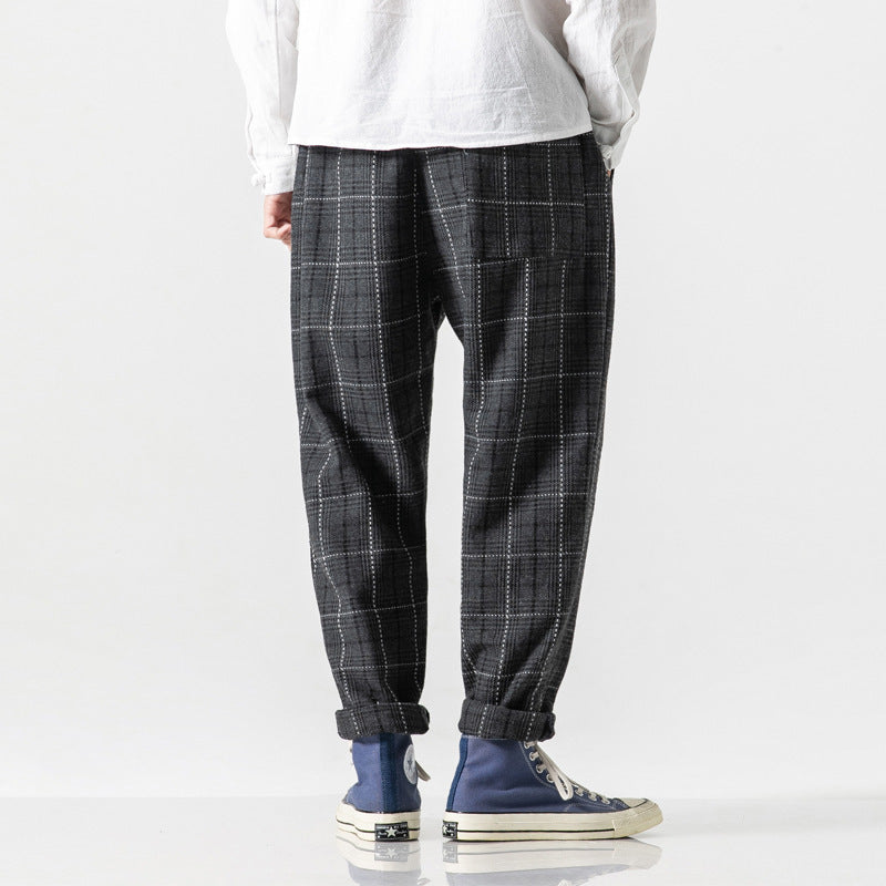 Herrenhose mit Druck - Mau