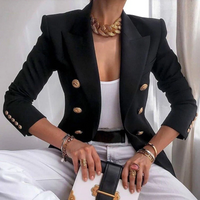 Vanessa - Blazer de luxe élégant en coton pour femme