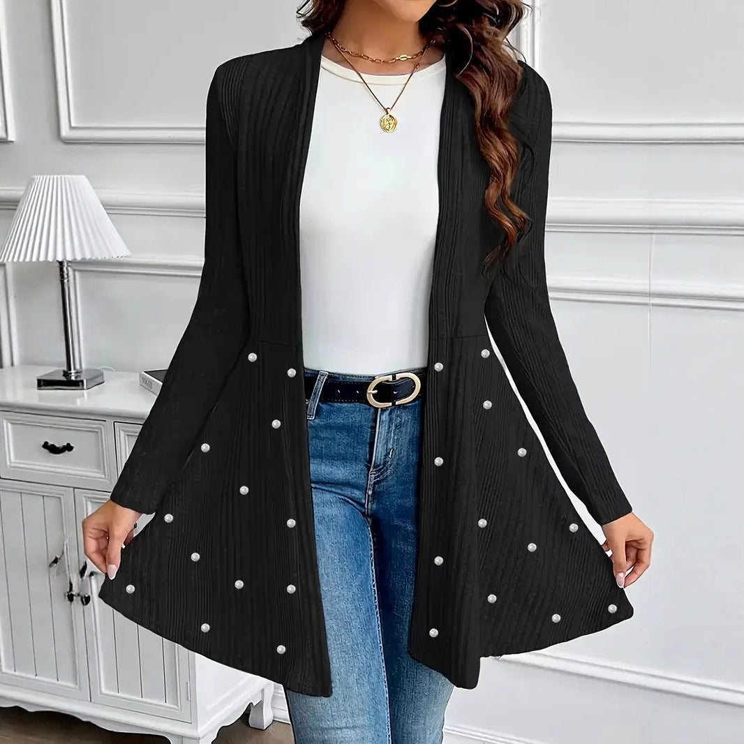 Damen Strickjacke mit dekorativen Details - Neralis