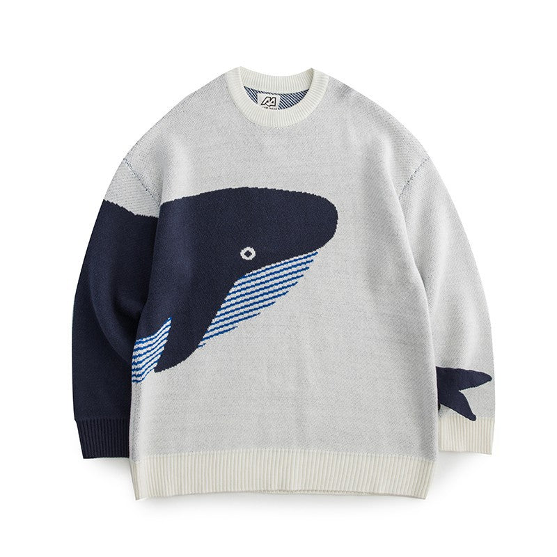 Von der Kunst inspirierter Strickpullover für Männer - Nivaro