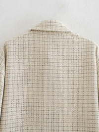 Carole - Manteau pour femmes avec boutons en perles
