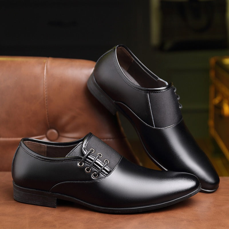 Herrenformale Schuhe Lackleder spitze Zehe eleganter Stil - Damián