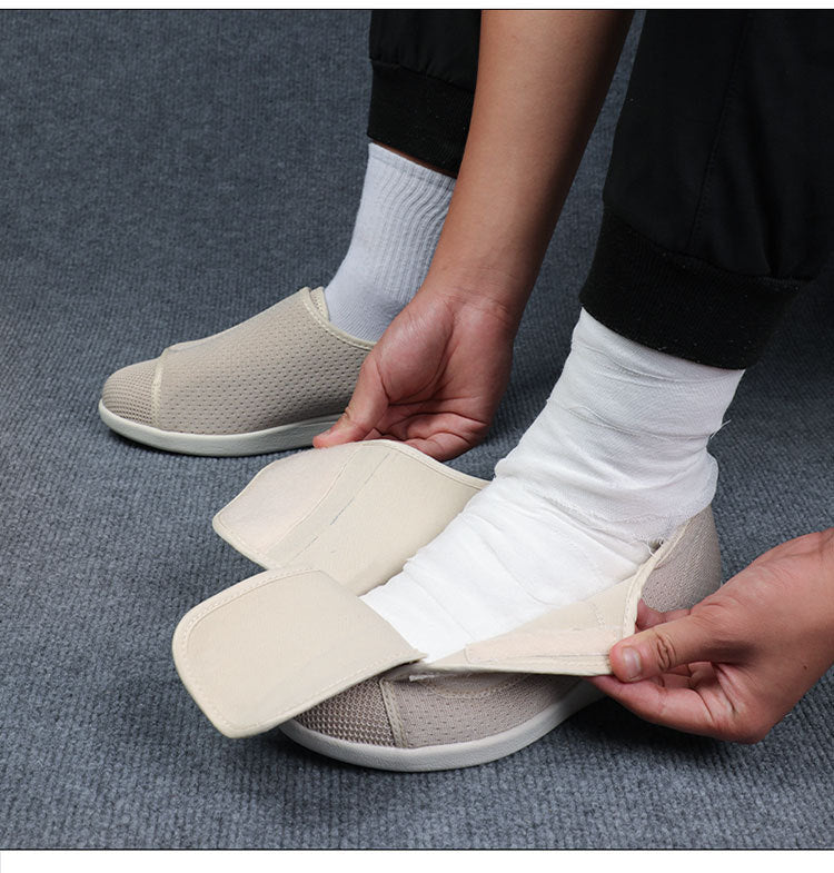 ALEX - Chaussures larges pour diabétiques pour pieds enflés