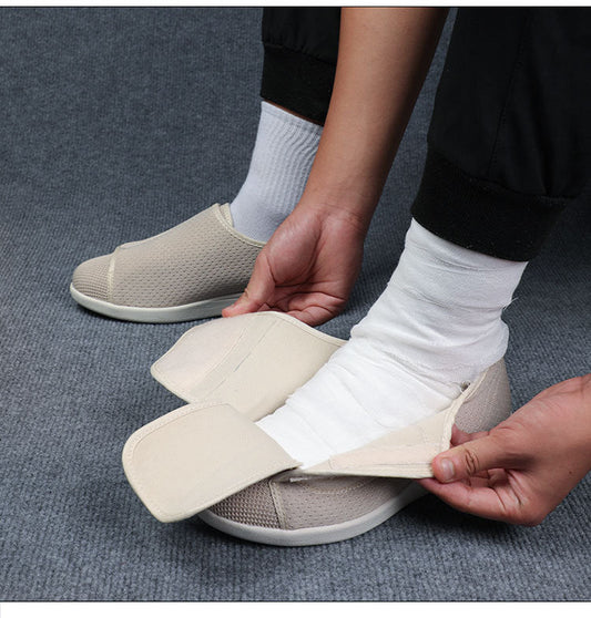 ALEX - Chaussures larges pour diabétiques pour pieds enflés