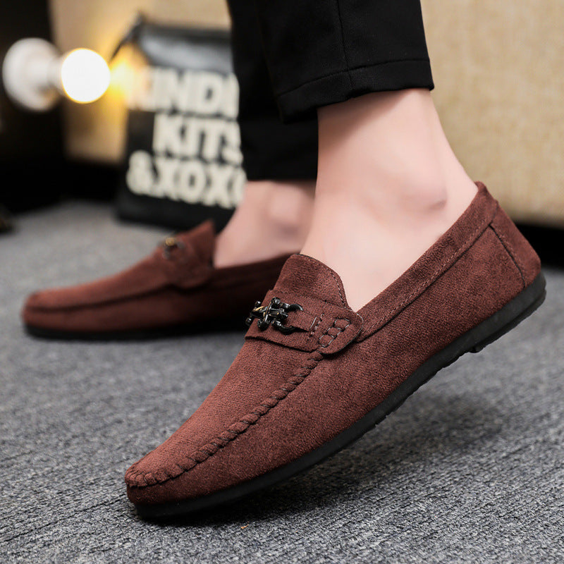 Formelle Herren-Slipper aus Wildleder - Johan