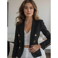 Vanessa - Blazer de luxe élégant en coton pour femme