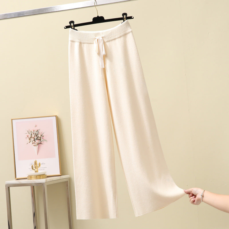 Weite Damenstrickhose - Rut