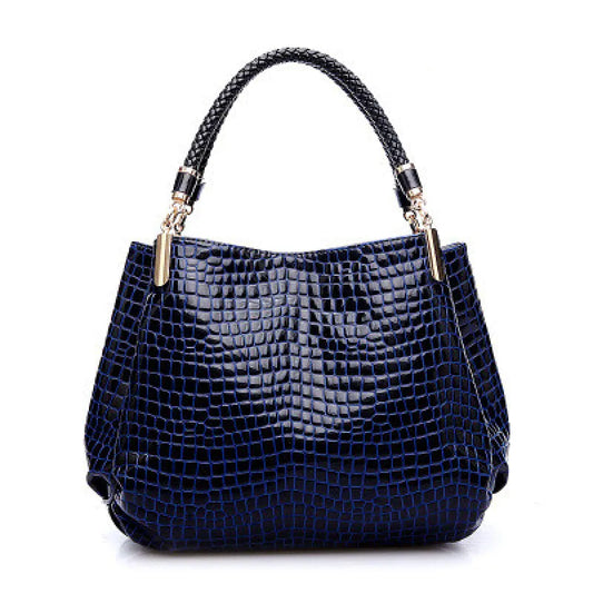 Sac à bandoulière texturé à effet brillant pour femme - Isadora