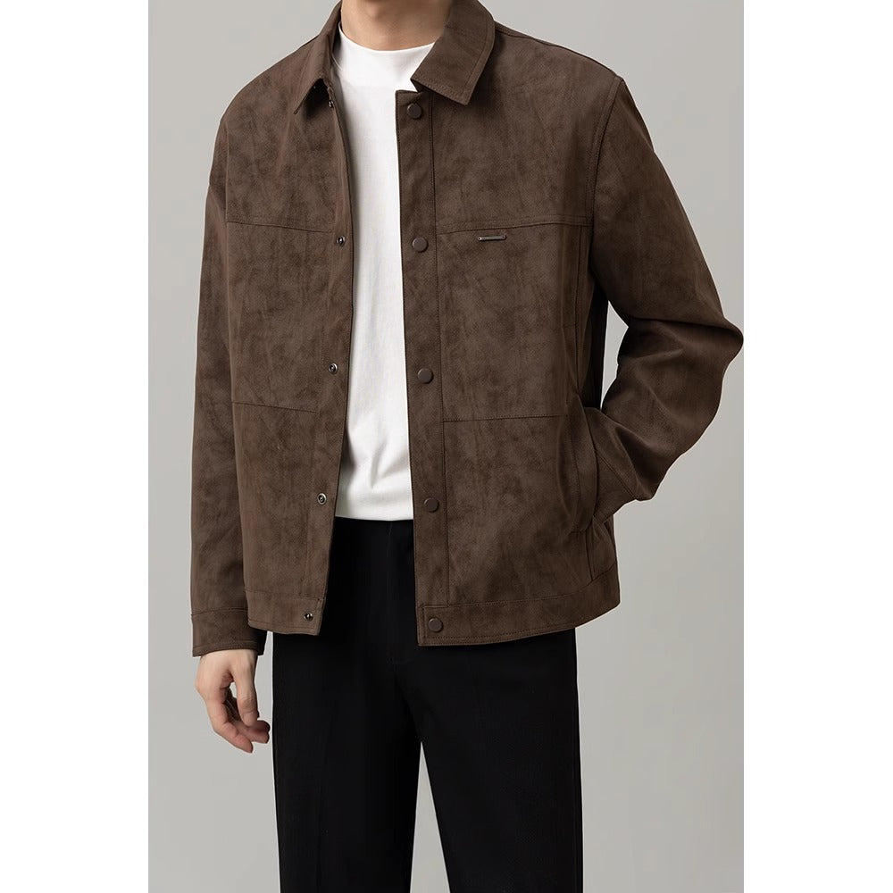 Herrenjacke in Wildlederoptik - Veyran