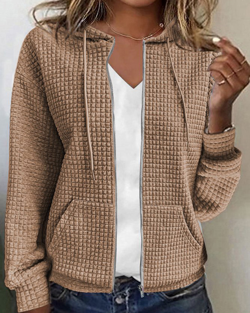 Lena - Lässige Strickjacke mit Taschen – Komfort trifft auf Stil