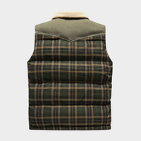 Victor - Bodywarmer classique à carreaux pour hommes