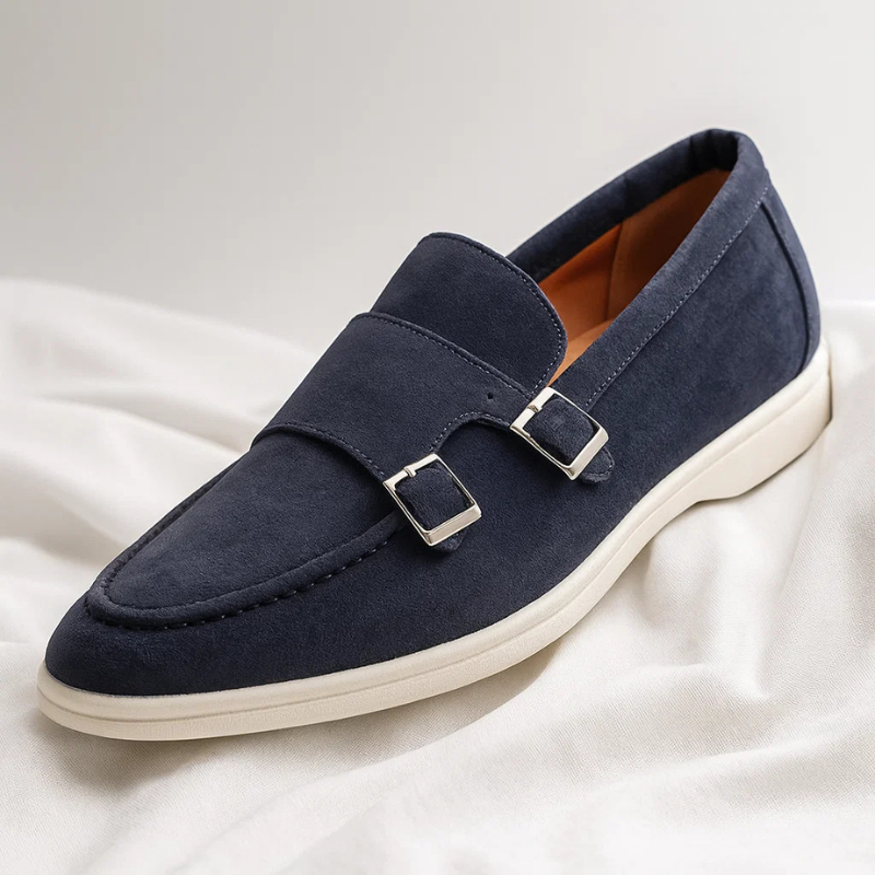 Modische Herren Slipper mit doppelter Schnalle - Gael