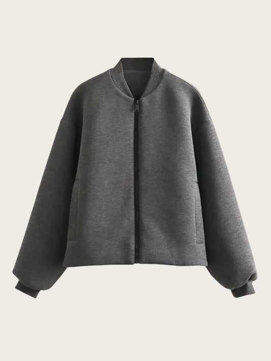 Damen-Bomberjacke mit Reißverschluss - Xime