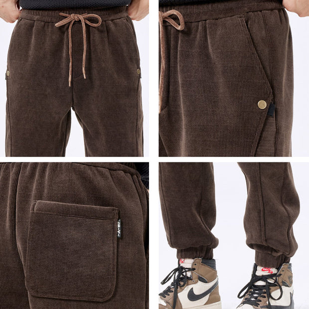 Jogginghose aus Cord - Leandro