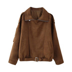 Kurze Damenjacke im Retrostil - Corvelle