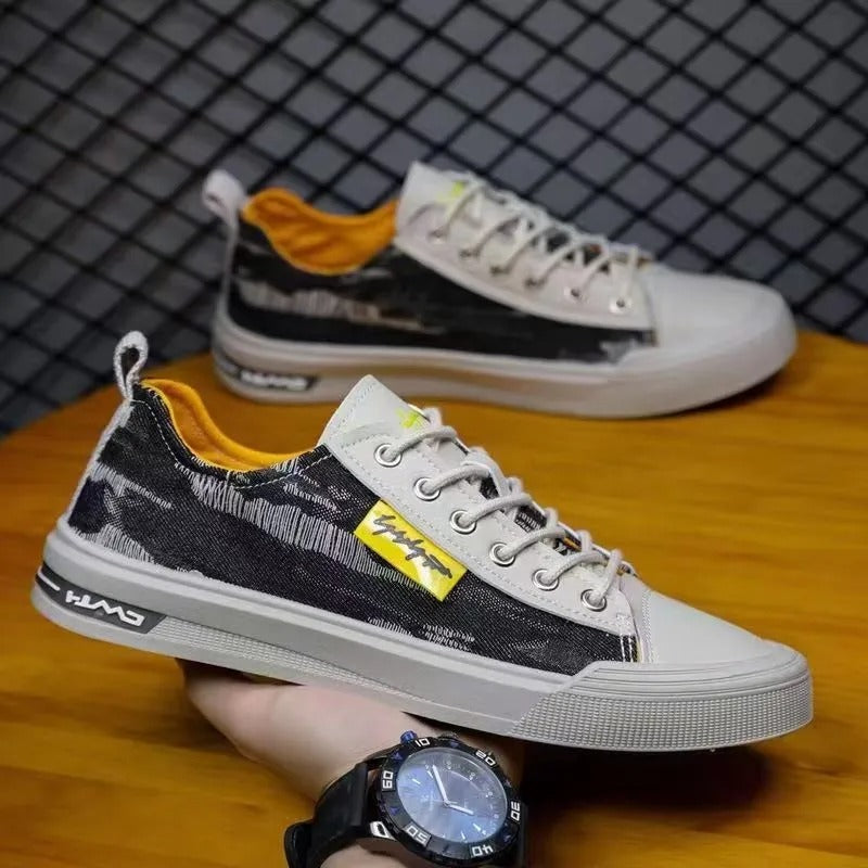 Lässige Canvas-Turnschuhe für Männer im urbanen Stil - Elías