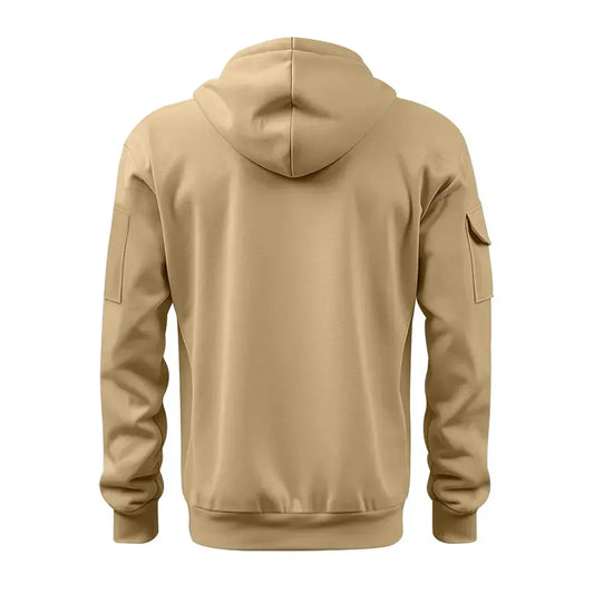 Herren Sweatshirt mit Kapuze und Taschen - Cesar