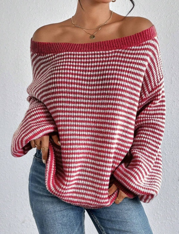 Lässiger Damen-Strickpullover - Signe