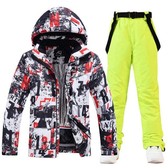 Combinaison de ski imperméable et coupe-vent pour homme - Einar