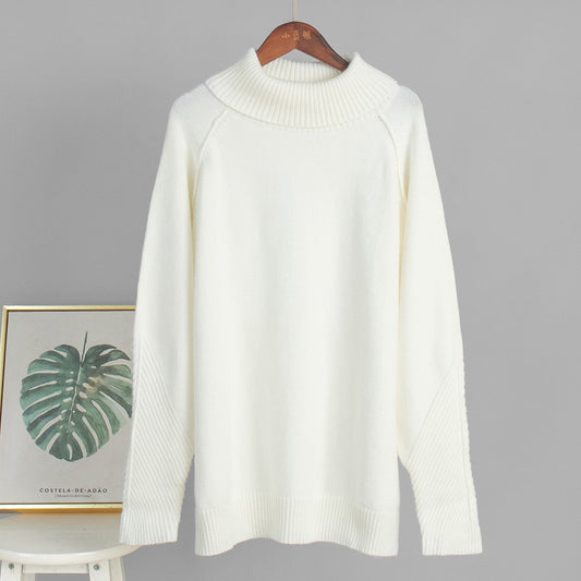 Pull à col roulé en maille pour femme - Amara