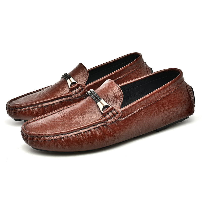 Herren Leder-Slipper - Rykor